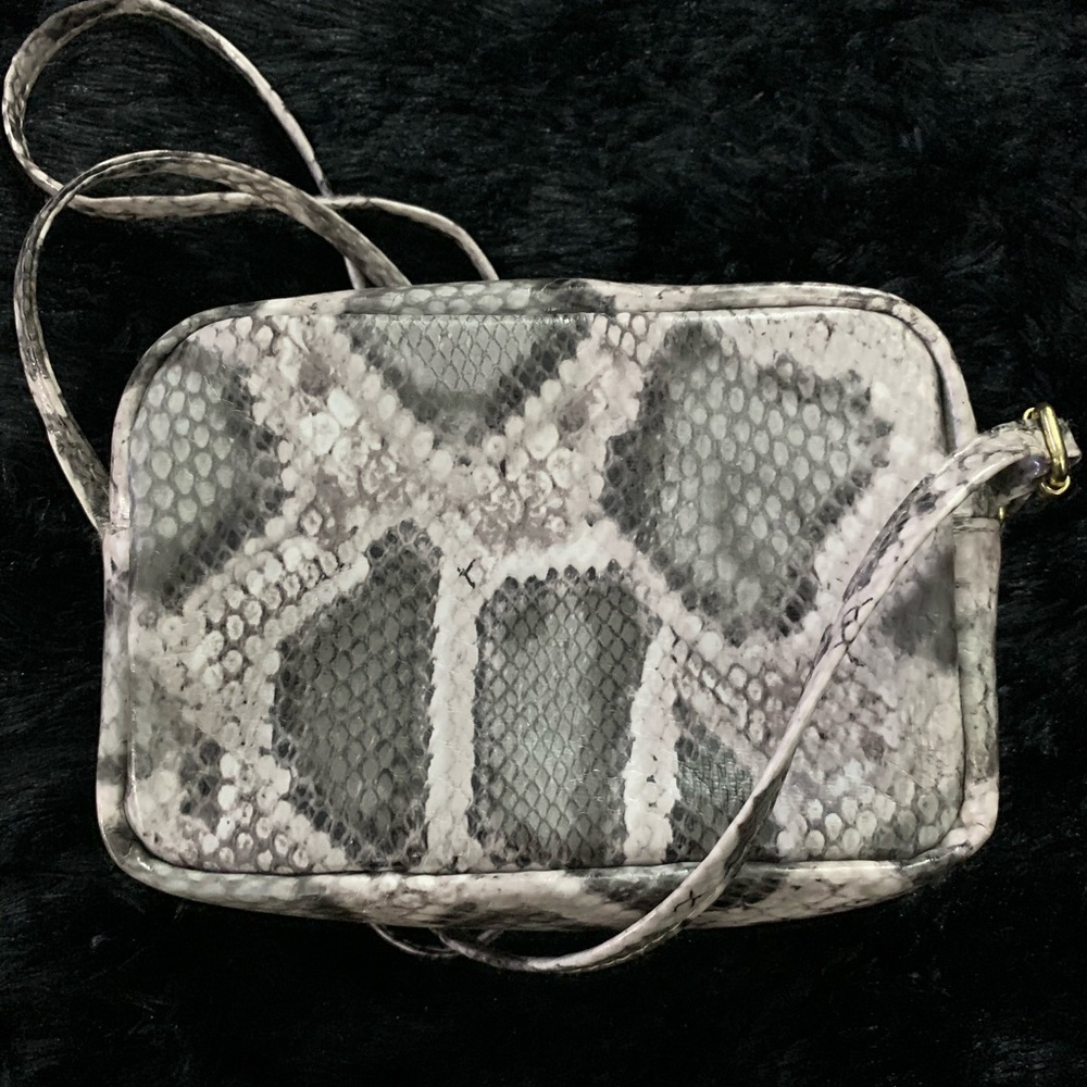 H&M Crossbody Snake Skin Print Bag